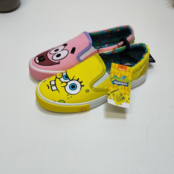 Nickelodeon SpongeBob SquarePants Patrick Star Women Slip-On Size 6.5 Ground Up - Picture 1 of 8